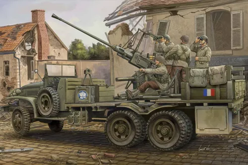 GMC Bofors 40mm Gun - Hobby Boss - 82459