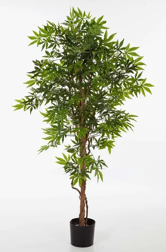 Kunstbaum Japanischer Ahorn 210 cm mit 740 Blättern - Eleganter Kunstbaum für stilvolle Innendekoration, mit 740 detailgetreuen Blättern. Ideal für ein schönes Ambiente in jedem Raum.