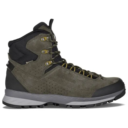 Lowa 211197 Delago GTX MID Oliv Gr. 41 - Hochwertige Wanderschuhe aus Echtleder für Herren, mit wasserdichter Gore-Tex-Membran für optimalen Komfort und Schutz bei jedem Wetter.
