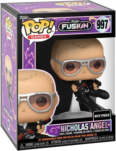 Funko POP! Games Nicholas Angel Funko Fusion Sammelfigur Vinylfigur Hot Fuzz NEU