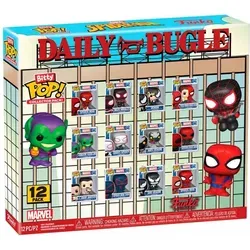 Funko Pop! Unisex Spider-Man (Bitty Pop!) 12er Pack - Actionfiguren - Exklusives 12er Pack mit detailverliebten Miniatur-Spider-Man Figuren, perfekt für Sammler und Marvel-Fans!