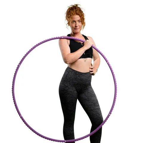 Hoopomania Profi Hoop - Hula-Hoop-Reifen aus Metall und Schaumstoff, 1.1 kg - Hula-Hoop-Reifen für Fitness und Spaß, ideal für Dance Hooping und Gymnastikübungen. Robuster Metallkern und angenehmer Schaumstoffüberzug für hohen Trainingskomfort.