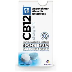 CB12 boost strong mint Kaugummi 10 St