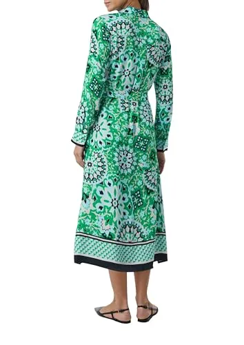 comma Maxi Kleid mit AOP