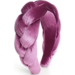 DRESHOW Samt Geflochtenes Stirnband für Damen - Vintage Haarreif - Elegantes DRESHOW Samt Geflochtenes Stirnband für Damen, vielseitig und stylisch. Perfekt für jeden Anlass, elastisch und rutschfest für bequemen Halt. Ideal als Geschenk oder für den täglichen Gebrauch!