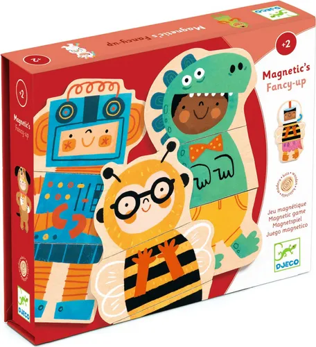 Produktbild Djeco Holzmagnete: Fantasie- und Faltfiguren