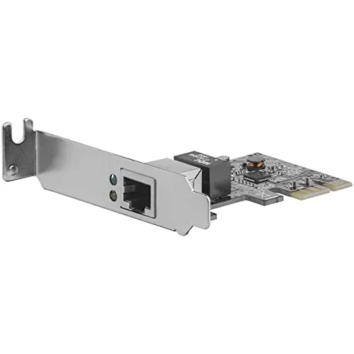 StarTech.com Gigabit Ethernet PCI Express Low Profile Netzwerkkarte - PCIe Server NIC Netzwerkadapter 10 / 100 / 1000 Mbit/s