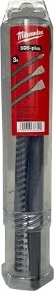 Milwaukee 4932430001 SDS Plus Meisselbohrer-Set, 3-teilig (MI4932430001)
