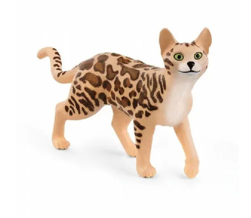 Schleich 13918 Bengal Katze 8 cm Serie Hunde und Katzen
