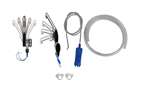 12V Tauchpumpe 10L/min mit Automatikwasserhahn und Schlauchset - Camping-Geschirr: Leistungsstarke 12V Tauchpumpe mit 10L/min für effiziente Wasserversorgung, ideal für Camper und Wohnmobile.