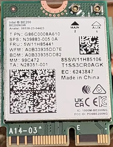 Intel Wi-Fi 7 BE200 2230 2x2 von Intel