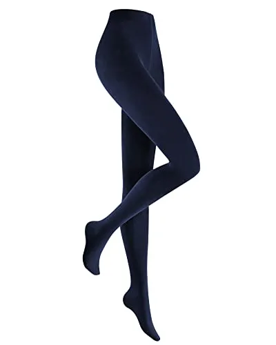 Hudson Damen Strumpfhosen Relax Fine blickdicht 137 DEN Marine 0335 - Strumpfhosen für Damen mit druckfreiem Komfortbund für ultimativen Tragekomfort, aus hochwertiger Baumwolle für eine perfekte Passform und angenehme Weichheit.