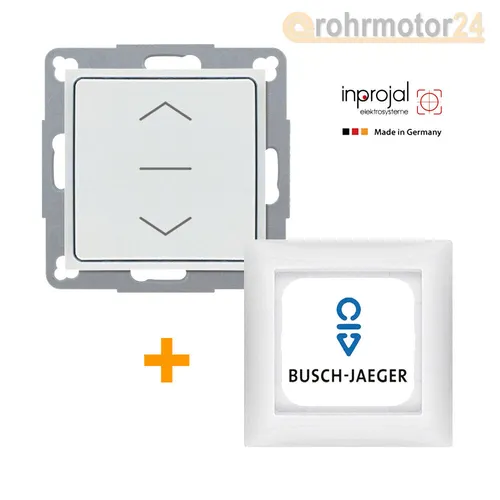 Wippschalter mit Mittelstellung und Rastfunktion incl. B&J 