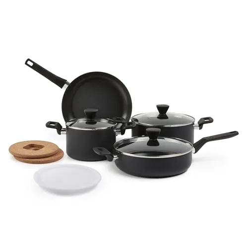 Amazon Basics 10-teiliges Kochgeschirr-Set