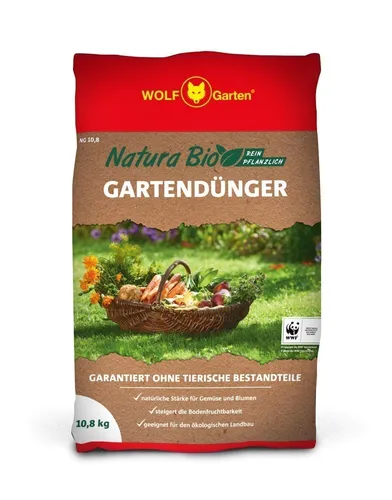 Wolf Garten Natura Bio Gartendünger NG 10,8 für 160 m² von WOLF-Garten