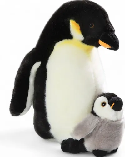 Carl Dick Pinguin mit Baby 32cm - Kuscheltier - Hochwertiges Kuscheltier von Carl Dick mit niedlichem Baby, ideal zum Kuscheln und Dekorieren. Antiallergisch und nach höchsten Sicherheitsstandards gefertigt.