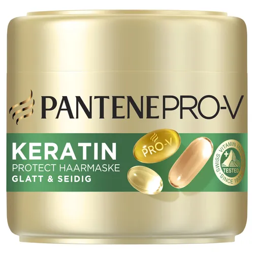 Pantene Pro-V Glatt & Seidig Intensiv-Maske 300 ml in gold von PANTENE PRO-V