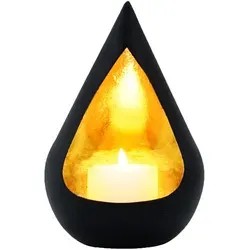 Orientalische Deko Windlicht Teelichthalter Kerzenhalter Timur Schwarz