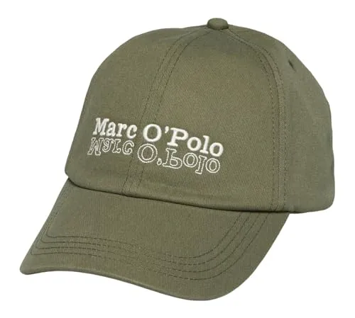 Marc O'Polo Woven Cotton Cap Oak Ash - Stylische Marc O'Polo Cap aus hochwertiger Baumwolle, die Ihren Look perfekt abrundet. Dank stufenloser Verstellmöglichkeit passt sie sich optimal an und sorgt für hohen Tragekomfort.