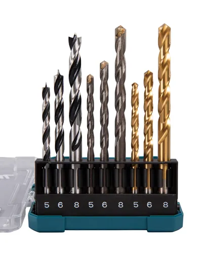 Makita D-71962  Bohrer Sortiment 9-teilig
