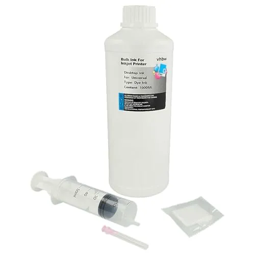 vhbw Nachfülltinte kompatibel mit Canon Pixma G4510, G4511, G1501, G1510, G2501, G2510, G3501, G3510 Drucker
