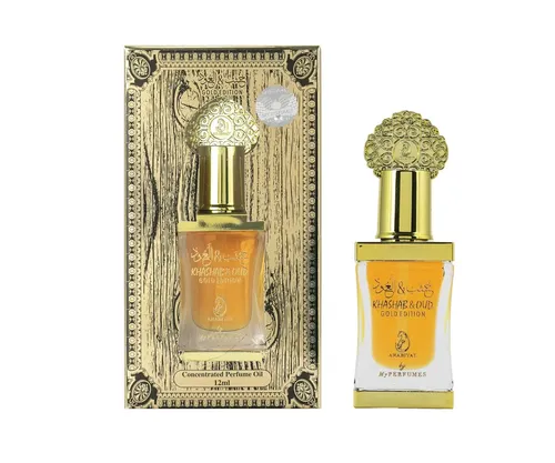 Arabiyat Khashab & Oud Gold Edition Konzentriertes Parfümöl für Frauen und Männe