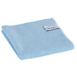 Vikan GmbH Vikan Original Mikrofaser Tuch, 32 x 32 cm, für allgemeine Reinigungsarbeiten, Farbe: blau 691013