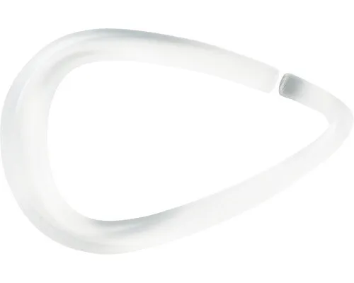 Duschvorhangringe spirella Drop transparent 12 Stück