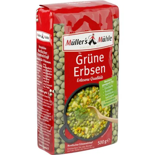 Müller's Mühle Grüne Erbsen 500g