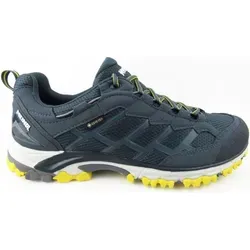 Meindl Caribe GTX Herren Wanderschuhe, Granit/Gelb, 44 EU - Wanderschuhe mit GORE-TEX Futter für atmungsaktive, trockene Füße und optimalem Grip dank Trail Activity Sohle. Ideal für Wanderungen, Outdooraktivitäten und Alltag.