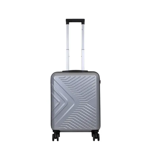 Hartschalenkoffer Bergamo silber 55 x 40 x 20 cm