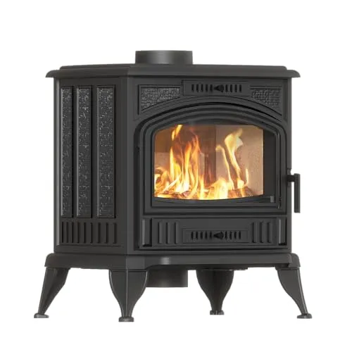 Kaminofen Gusseisen KRATKI K6 ECO – 6,5 kW - Öfen: Klassischer Holzofen im Retro-Stil mit hoher Wärmespeicherung, effizienter Verbrennung und umweltfreundlichem Betrieb – ideal für gemütliche Wohnräume.