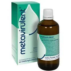 Metavirulent 100 ML - Homöopathisches Arzneimittel zur Linderung von grippalen Infekten, ideal für Jugendliche ab 12 Jahren und Erwachsene. Enthält eine einzigartige Kombination homöopathischer Einzelmittel.