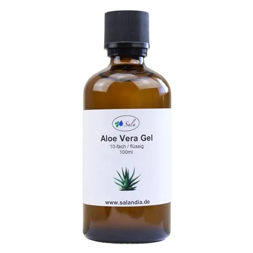 Sala Aloe Vera Gel 10 fach flüssig 100 ml Glasflasche