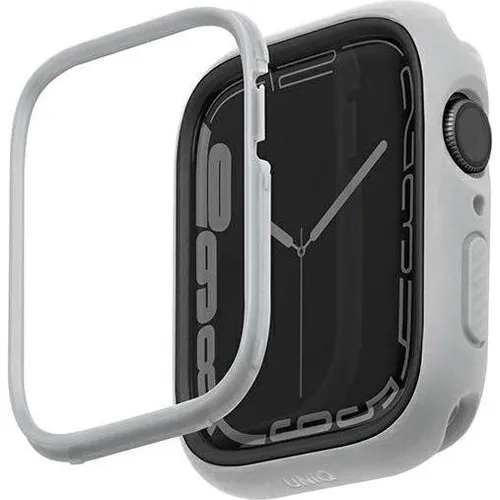 Uniq etui Moduo Apple Watch Series 4/5/6/7/8/SE 44/45mm kredowy-szary/chalk-grey (Uni000702-0)