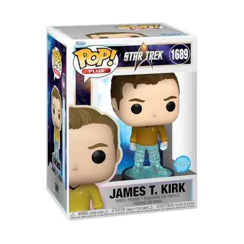 Funko Pop! Plus: ST Transporter - Captain Kirk - Star Trek The Original Series - Vinyl-Sammelfigur - Geschenkidee - Offizielle Handelswaren - Spielzeug Für Kinder und Erwachsene - TV Fans