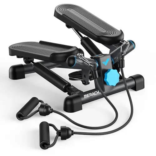 MERACH 2-in-1 Stepper für Zuhause mit LCD-Display