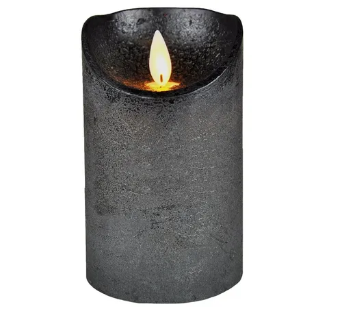 Coen Bakker Deco BV LED-Kerze LED Echtwachskerze Kerze 10 / 12,5 / 15 cm Timer Ø 7,5cm Wachskerze (1-tlg), große Farb- und Größenauswahl, Echtwachskerzen mit Timerfunktion