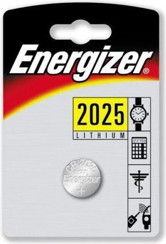 ENERGIZER Knopfzellen Lithium CR2025 3V 1er-Bli
