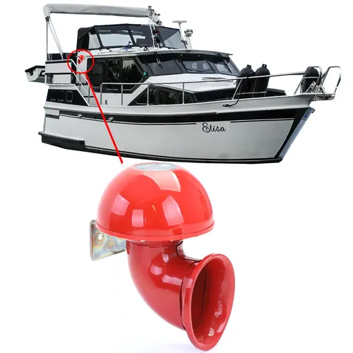 Bull Horn Bootsfanfare Hupe Nebelhorn 125db