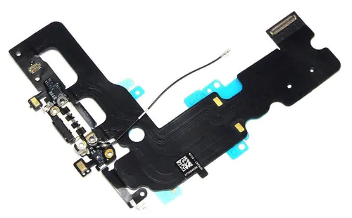 für iPhone 7 Plus Ladebuchse Flex USB Dock Connector Audio Buchs Mikrofon Black