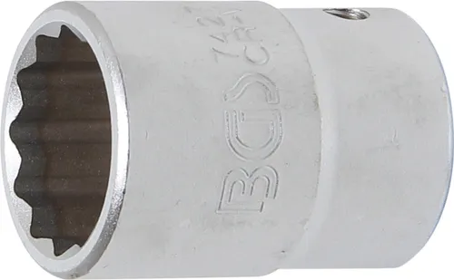 Steckschlüssel-Einsatz, 12-Kant, 20 (3/4), 27 mm