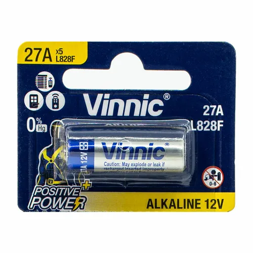 X Vinnic 27A Batterien L828F Alkalisch Zellen 12V Hoch Volt MN27 E27A Melder 1