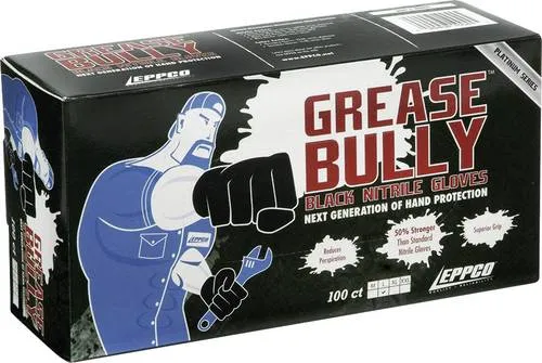 Kunzer GREASE BULLY XL - Nitril Einweghandschuhe - Sonstige - Chemikalienresistente Handschuhe in XL, reißfest und verschleißarm, ideal für Werkstätten und Fahrzeugaufbereitungen, hoher Tragekomfort und Touchscreen-fähig.