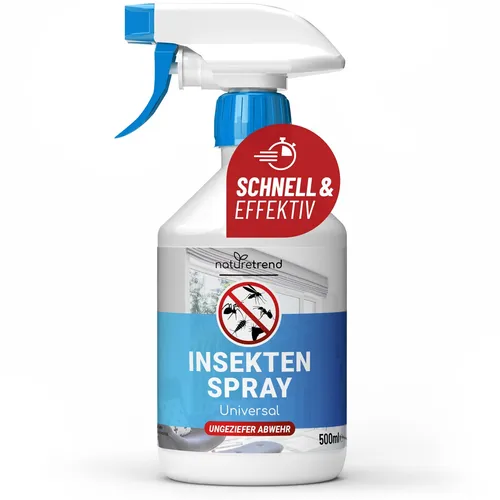 naturetrend Insektenspray 500ml Sofortschutz zur Abwehr von zahlreichen Insekten