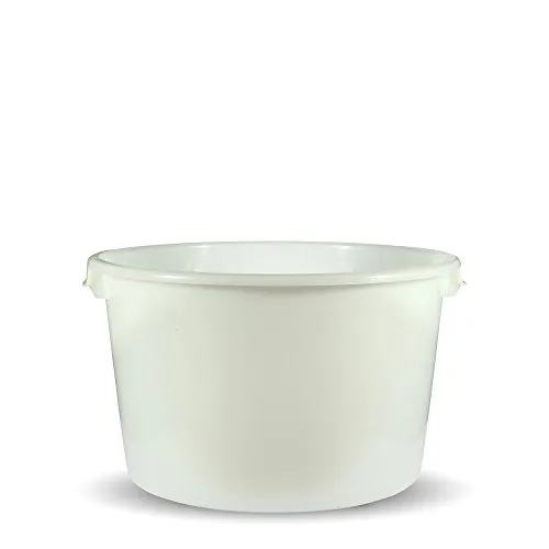 Emiko® HorseCare Tränkebottich rund 85 L/Lebensmittelecht ohne Weichmacher u.a. für Pferde Kühe Ziegen Schafe etc.