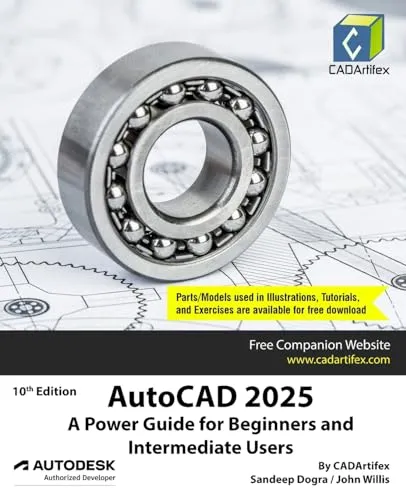AutoCAD 2025: A Power Guide for Beginners and Intermediate Users