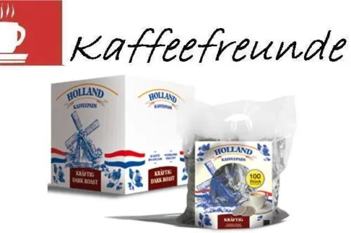 HOLLAND KAFFEEPADS MEGABEUTEL DUNKLE FÜR SENSEO 100 in schwarz von Holland