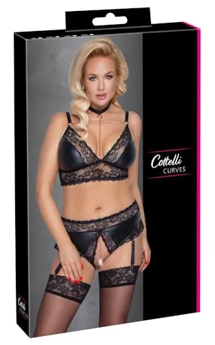Cottelli Curves BH Set BH Set Schwarz 4XL
