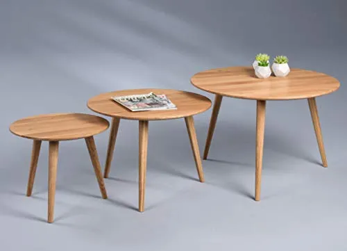 Oslo 3 Couchtisch in braun von M2 Kollektion